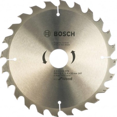 Пильный диск по дереву BOSCH ECO WOOD 200x32-24T [2608644379]