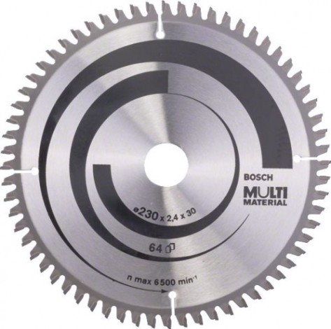 Пильный диск универсальный BOSCH 230х64х30 MULTI MATERIAL [2608640513]
