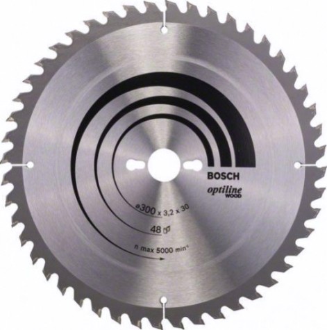 Пильный диск универсальный BOSCH 300х48х30 STANDART CONSTRUCT WOOD [2608640672]