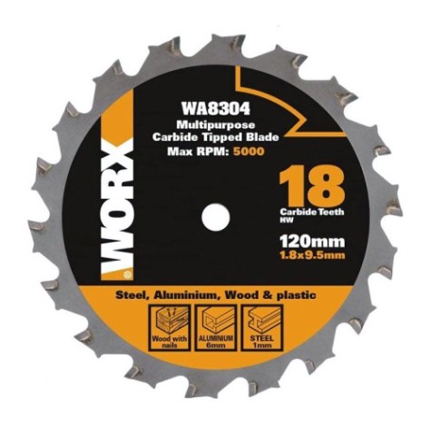 Пильный диск универсальный Worx WA8304 120х1,8х9,5 мм