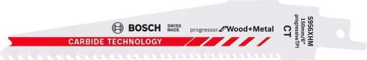 Полотна для сабельных пил BOSCH S956XHM Carbide Progressor [2608653099]