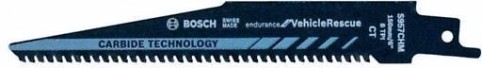 Полотна для сабельных пил BOSCH S957CHM (уп.10шт) endurance for Vehicle Rescue [2608653131]