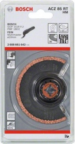 Сегментированное пильное полотно BOSCH HM-RIFF 85 мм [2608661642]