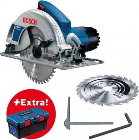 Сетевая дисковая пила BOSCH GKS 190 [0615990L2E] Toolbox PRO