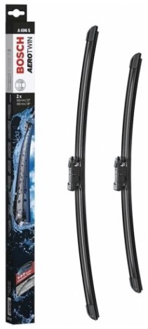 Щетки стеклоочистителя BOSCH Aerotwin A696S бескаркасные 550/450 мм компект [3397007696]