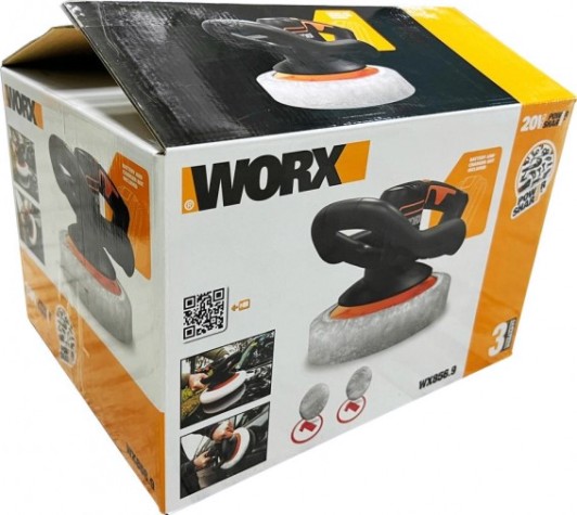 Шлифмашина полировальная Worx WX856.9 без АКБ и ЗУ аккумуляторная [WX856.9]