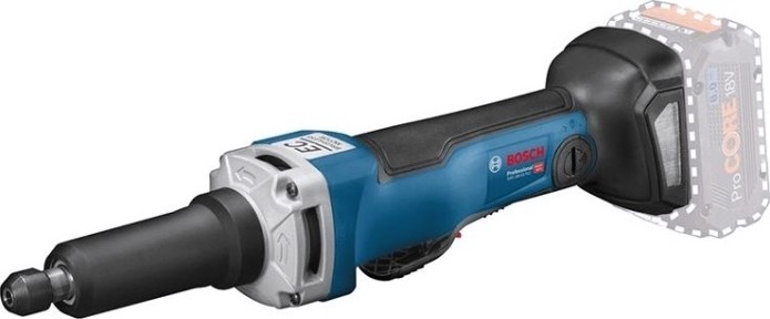 Шлифмашина прямая аккумуляторная BOSCH GGS 18V-23 PLC бесщеточная, без АКБ и ЗУ [0601229200]