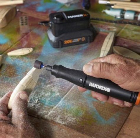 Шлифмашина прямая аккумуляторная Worx WX739.9 без АКБ и ЗУ [WX739.9]