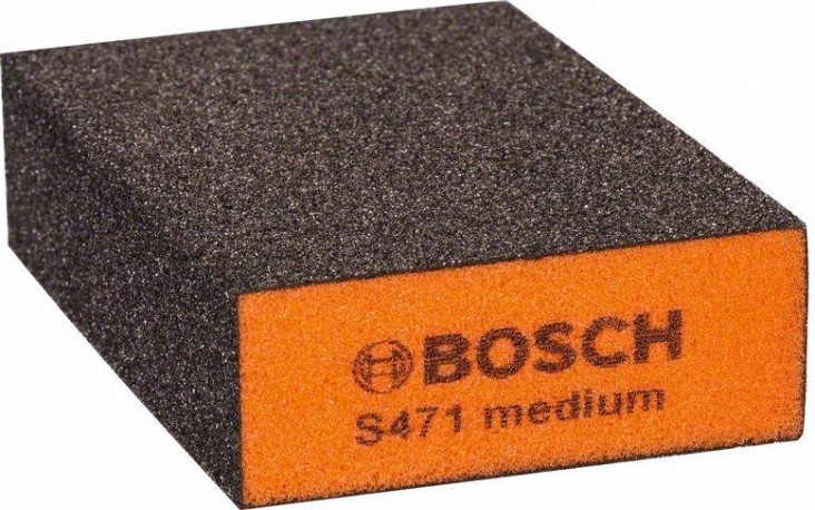 Шлифовальная губка BOSCH 69х97х26 мм S471 MEDIUM [2608608225]