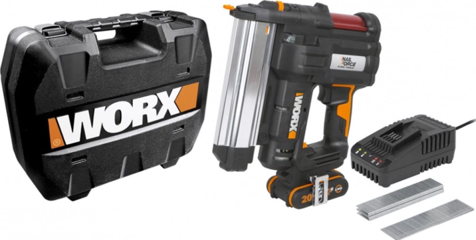 Скобозабиватель аккумуляторный Worx WX840