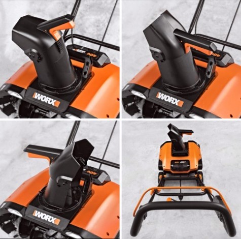 Снегоуборщик аккумуляторный Worx WG471E Снегоуборщик аккумуляторный Worx WG471E