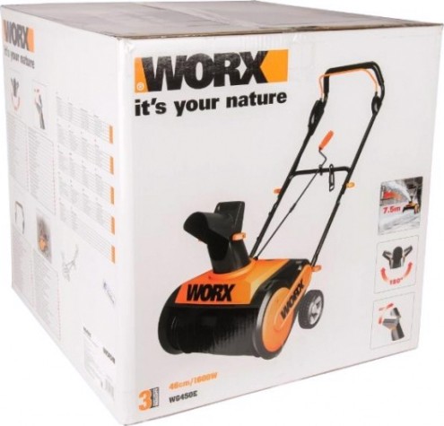 Снегоуборщик электрический Worx WG450E