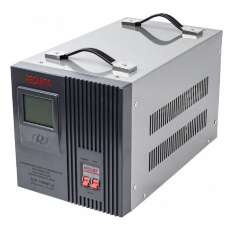 Стабилизатор напряжения однофазный Ресанта АСН-10000/1-Ц [63/6/8]