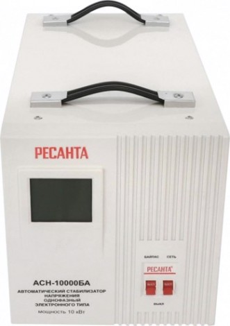 Стабилизатор напряжения однофазный Ресанта АСН-10000БА [63/6/40]