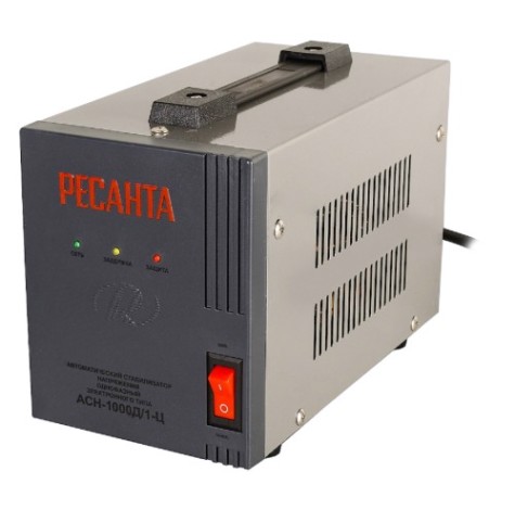 Стабилизатор напряжения однофазный Ресанта АСН- 1000Д/1 без дисплея [63/6/38]