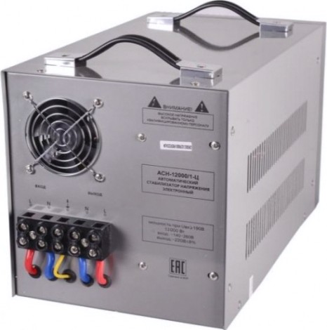 Стабилизатор напряжения однофазный Ресанта АСН-12000/1-Ц [63/6/10]