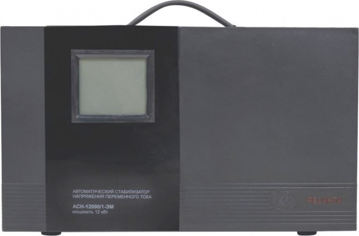 Стабилизатор напряжения однофазный Ресанта АСН-12000/1-ЭМ [63/1/17]