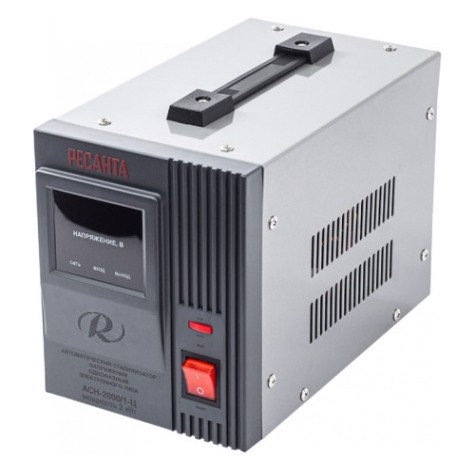 Стабилизатор напряжения однофазный Ресанта АСН- 2000/1-Ц [63/6/4]