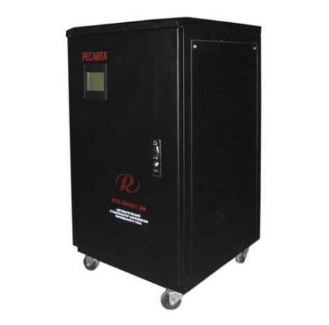 Стабилизатор напряжения однофазный Ресанта АСН-30000/1-ЭМ [63/3/3]