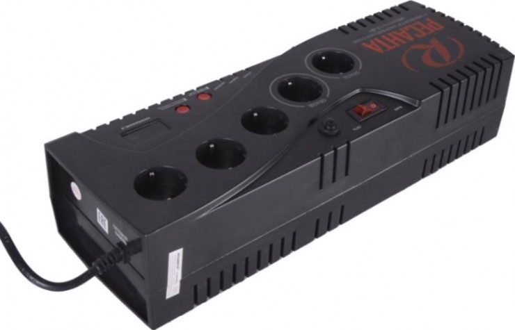 Стабилизатор напряжения однофазный Ресанта С1500 (сетевой фильтр) [63/6/33]