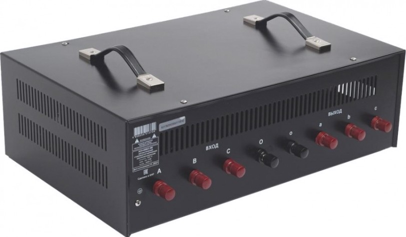 Стабилизатор напряжения трехфазный Ресанта АСН- 4500/3-ЭМ [63/4/2]