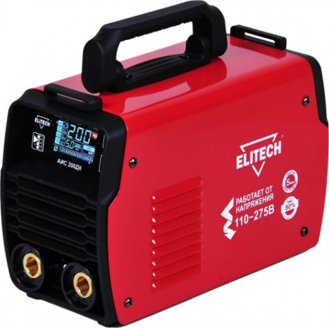 Сварочный инвертор ELITECH АИС 200ДК [196357]