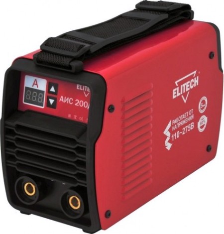 Сварочный инвертор ELITECH АИС 200ДК мма [192065]