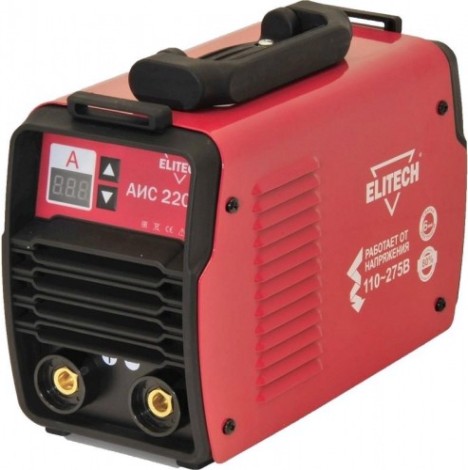Сварочный инвертор ELITECH АИС 220Д мма [192066]