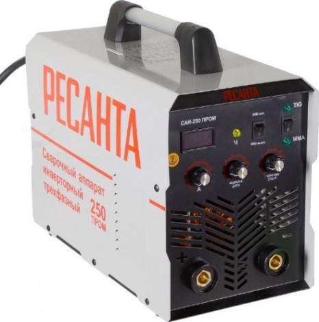 Сварочный инвертор Ресанта САИ 250ПРОМ [65/133]