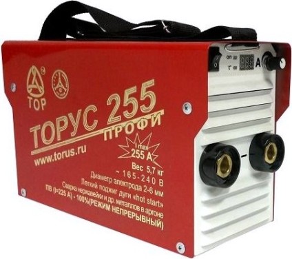 Сварочный инвертор Торус 255 НАКС + комплект проводов [95566030]