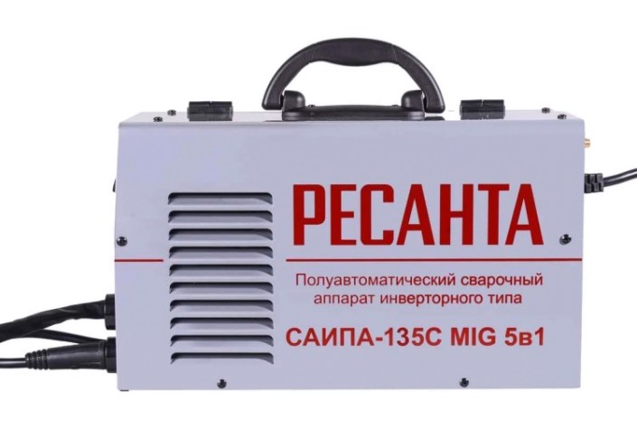 Сварочный полуавтомат Ресанта САИПА-135 многофункциональный (MIG/MAG, MMA) [65/7]