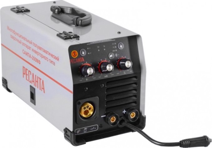 Сварочный полуавтомат Ресанта САИПА-200МФ многофунциональный (MIG/MAG. MMA. TIG DC) [65/24]