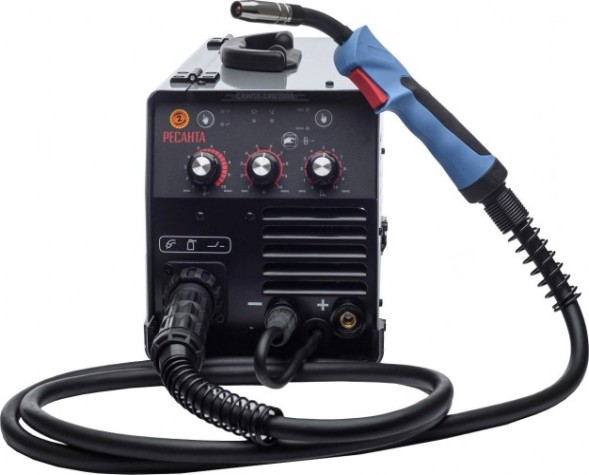 Сварочный полуавтомат Ресанта САИПА-24В/200А многофункциональный (MIG/MAG, MMA) [65/110]