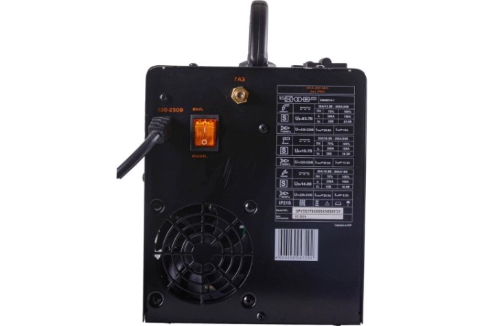 Сварочный полуавтомат ВИХРЬ ИСА-200 MIG 6в1 PRO [65/185]