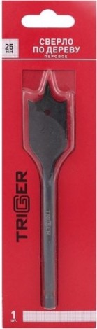 Сверло по дереву TRIGGER 71059 перовое с шестигр.хвостовиком витое 25мм [тов-173549]