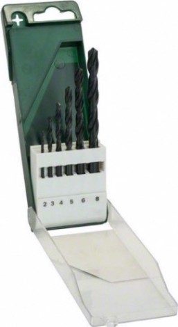 Сверло по металлу BOSCH HSS-R D2-8 6шт [2609255029]