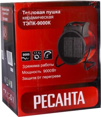 Тепловая пушка электрическая Ресанта ТЭПК-9000K [67/1/33]