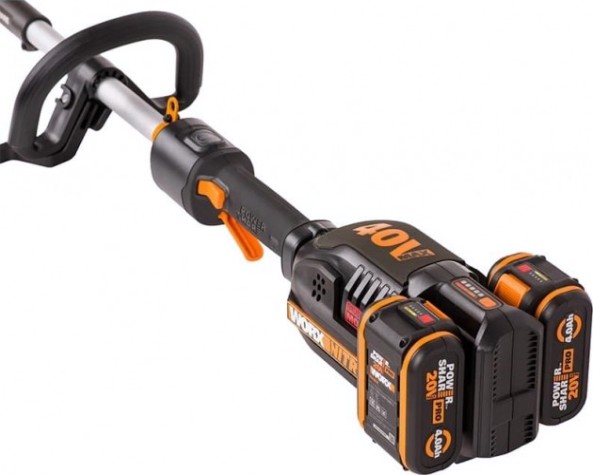 Триммер аккумуляторный Worx NITRO WG186E.1 бесщеточный [WG186E.1]