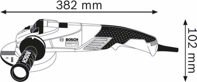 Углошлифмашина BOSCH GWS 18-150 L [06017A5000]