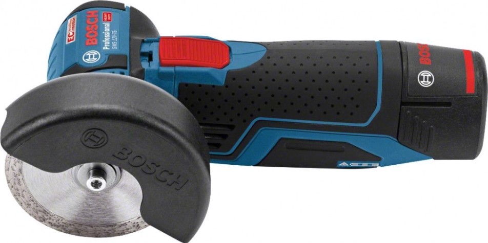 Угловая шлифмашина аккумуляторная BOSCH GWS 12V-76 бесщеточная [0615990M3E] 1х2,0 Ач, картонная коробка
