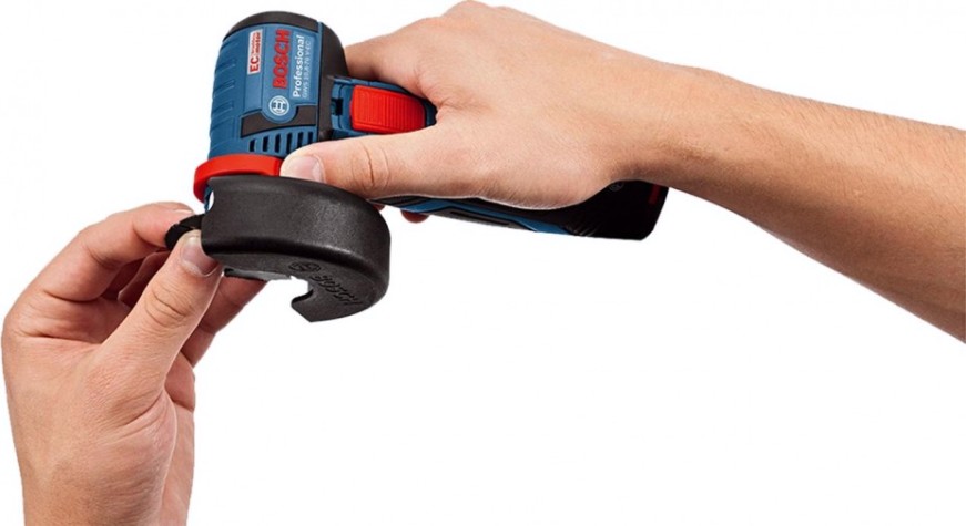 Угловая шлифмашина аккумуляторная BOSCH GWS 12V-76 бесщеточная [0615990M3E] 1х2,0 Ач, картонная коробка