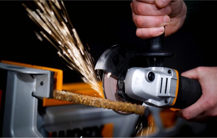 Угловая шлифмашина аккумуляторная Worx WX803.9 без АКБ и ЗУ [WX803.9]