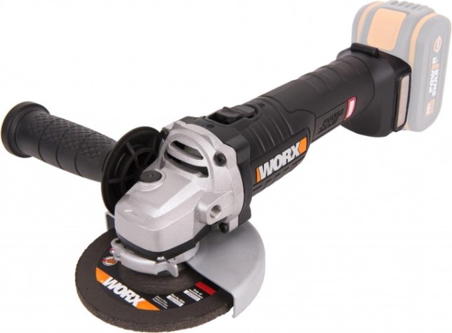 Угловая шлифмашина аккумуляторная Worx WX812.9 без АКБ и ЗУ бесщеточная [WX812.9]