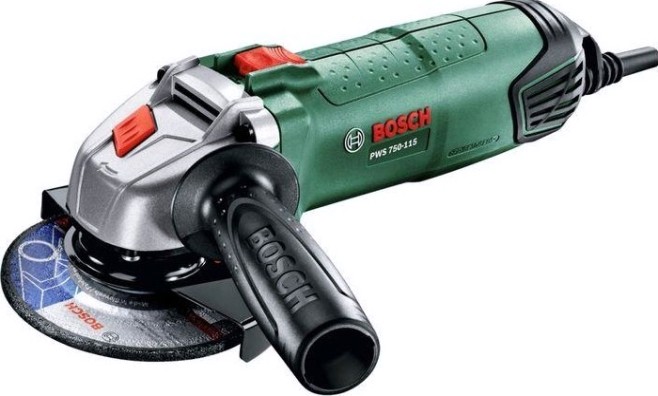 Угловая шлифмашина BOSCH PWS 750-115 [06033A2420]