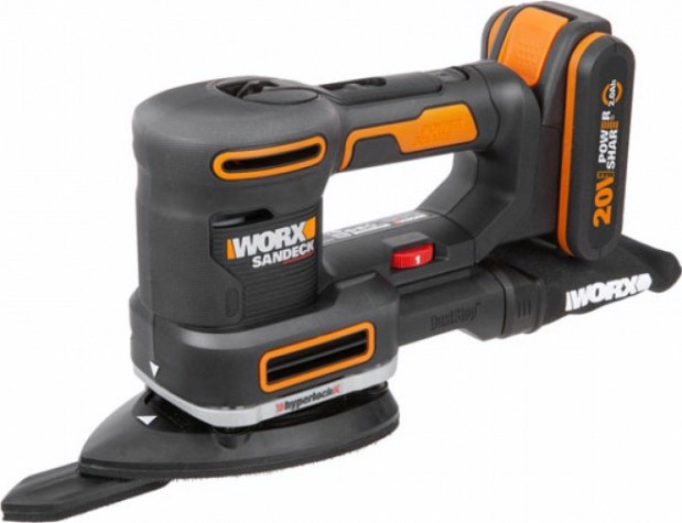 Виброшлифмашина аккумуляторная Worx WX820 Виброшлифмашина аккумуляторная Worx WX820