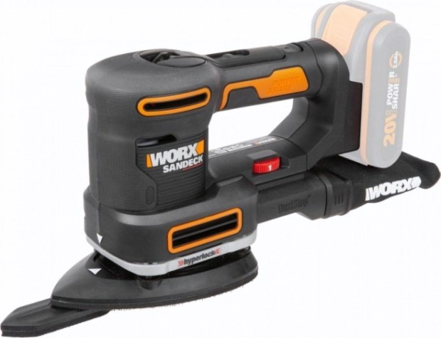 Виброшлифмашина аккумуляторная Worx WX820.9 без АКБ и ЗУ [WX820.9]