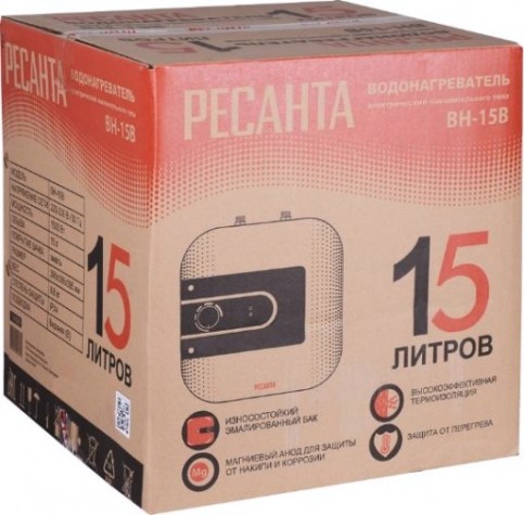 Водонагреватель Ресанта ВН-15В под мойкой [74/5/6]