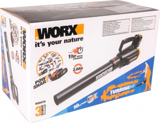 Воздуходувка аккумуляторная Worx AIR TURBINE WG547E [WG547E]
