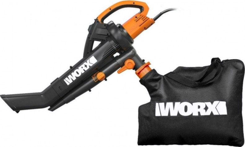 Воздуходувка-пылесос электрическая Worx WG505E