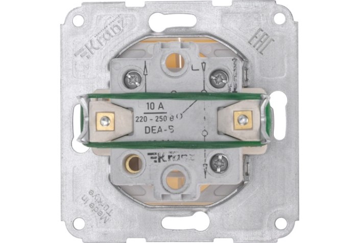 Выключатель Kranz DEA-B DEA для жалюзи 2кл с/у 10а мех. беж [KR-78-0239]